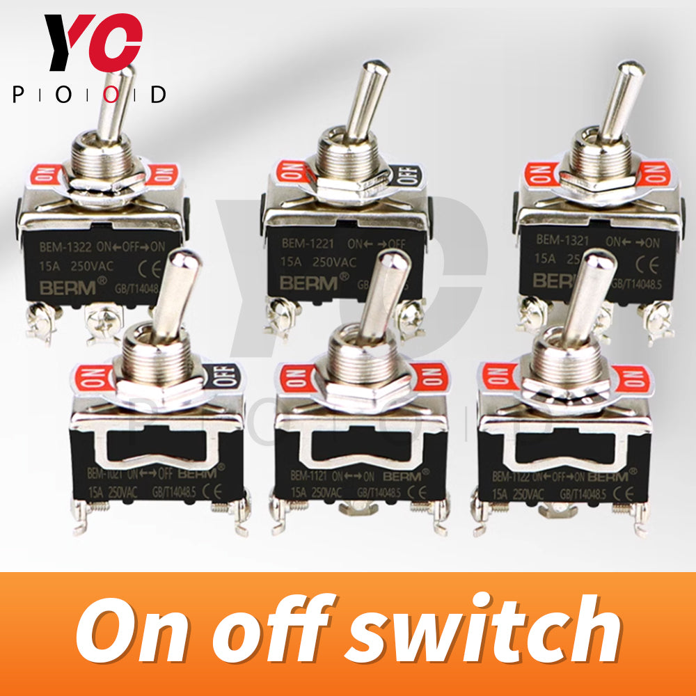 Toggle switch escape room prop