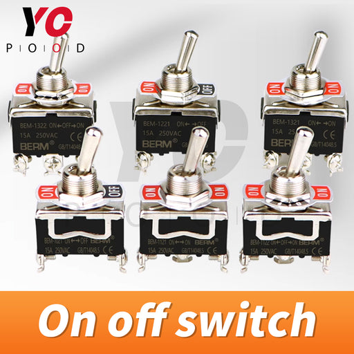 Toggle switch escape room prop