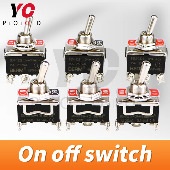 Toggle switch escape room prop