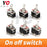 Toggle switch escape room prop