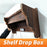 Escape room wall shelf
