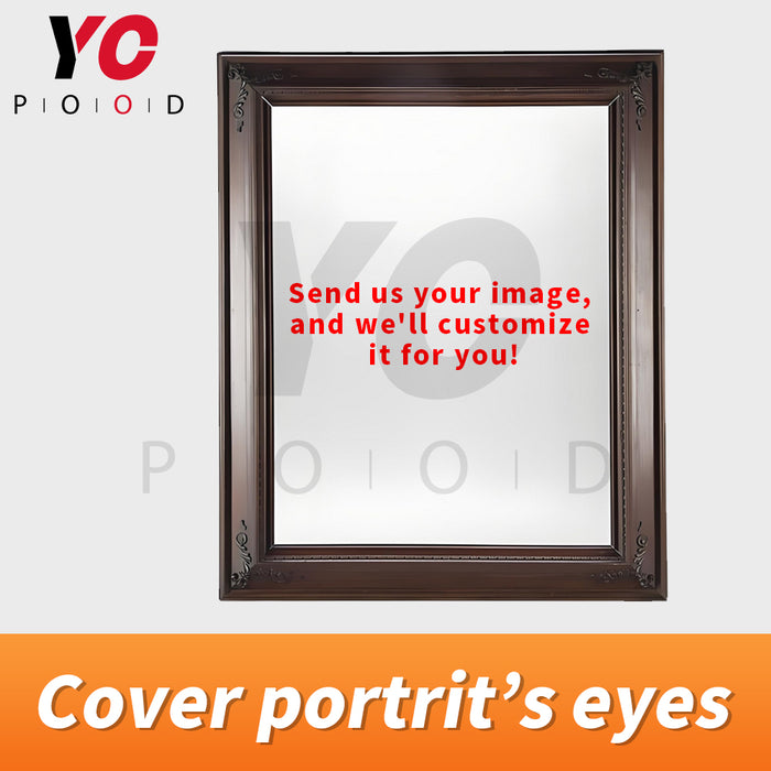 Cover portrit's eyes escape room props
