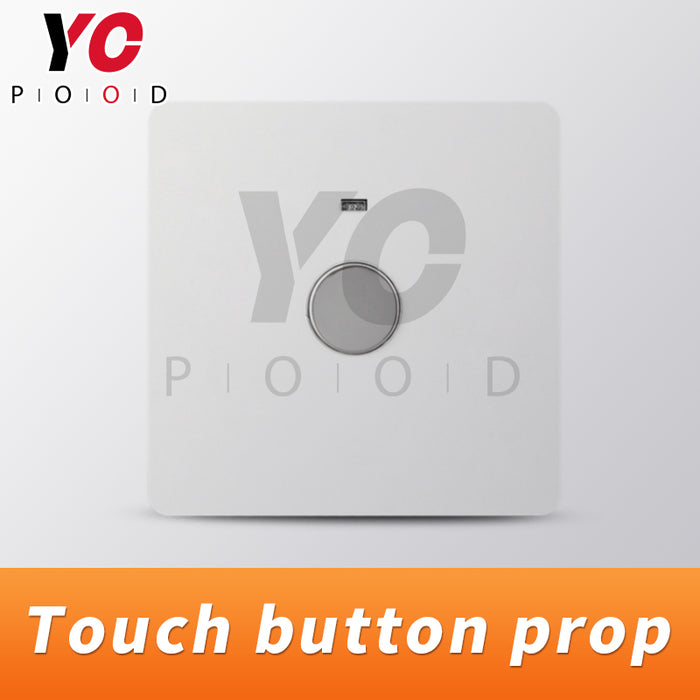 Touch button unlock escape room props