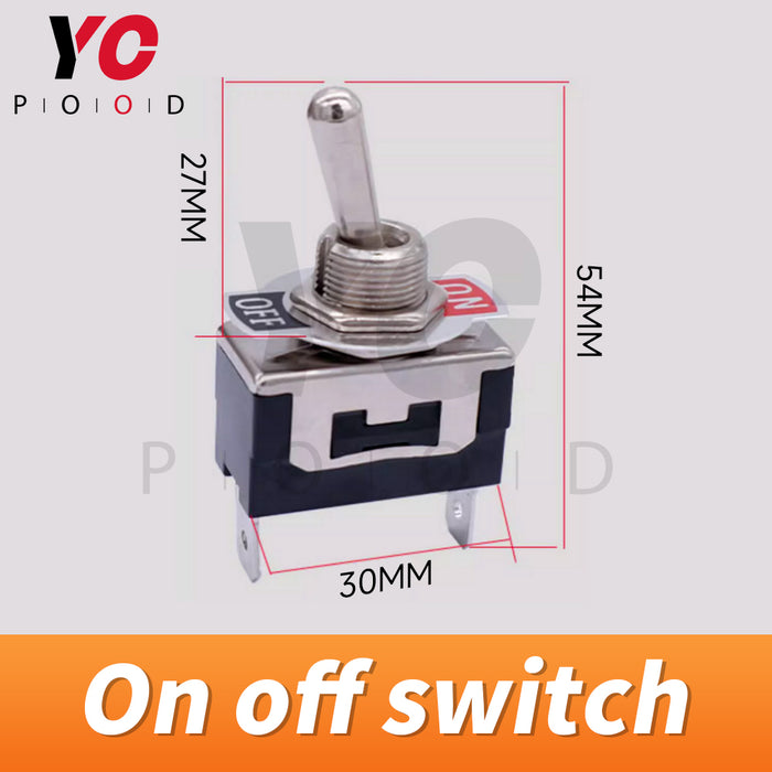 Toggle switch escape room prop