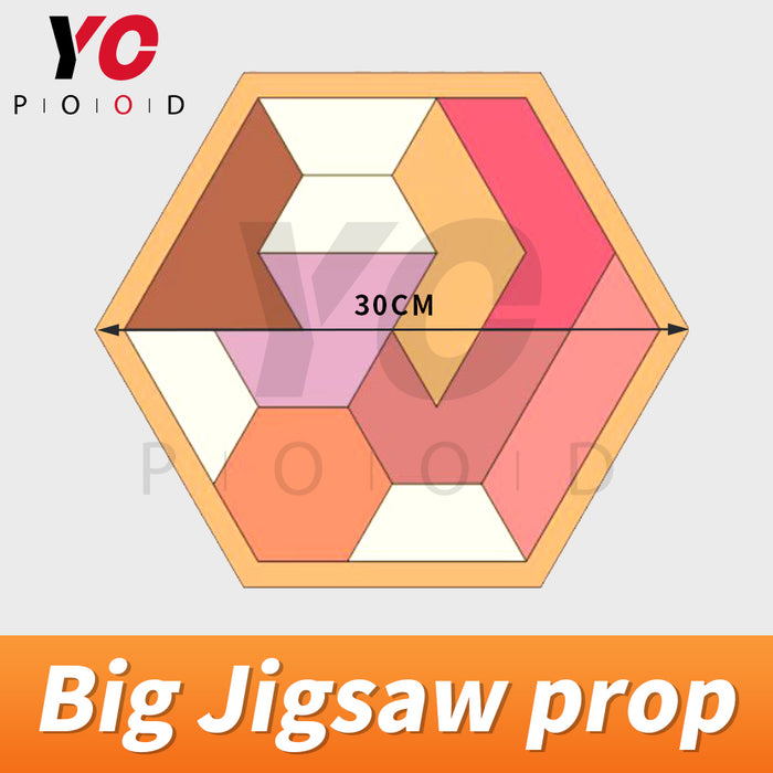 Jigsaw prop for escape room