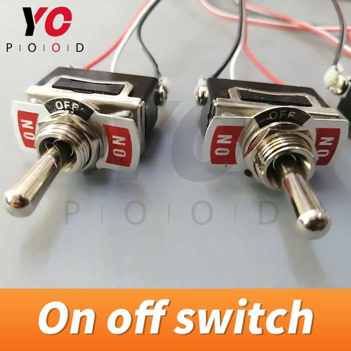 Toggle switch escape room prop