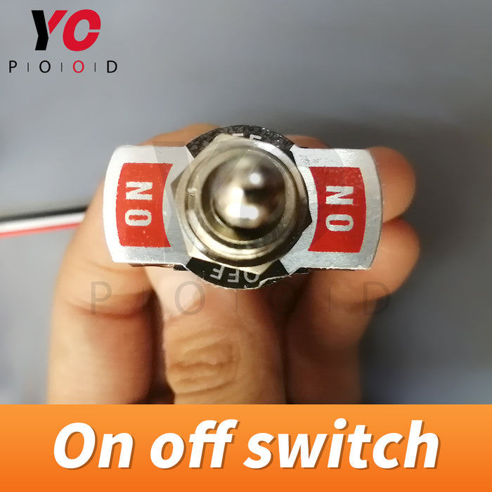 Toggle switch escape room prop