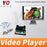 Video player metal button version Room Escape Prop Supplier DIY YOPOOD