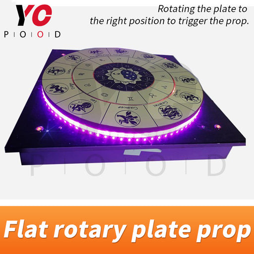 YOPOOD Flat rotary plate prop escape game prop manufacture