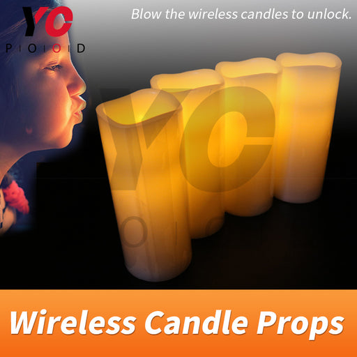Wireless Candle Prop from Escape Room Supplier DIY Manufacture YOPOOD