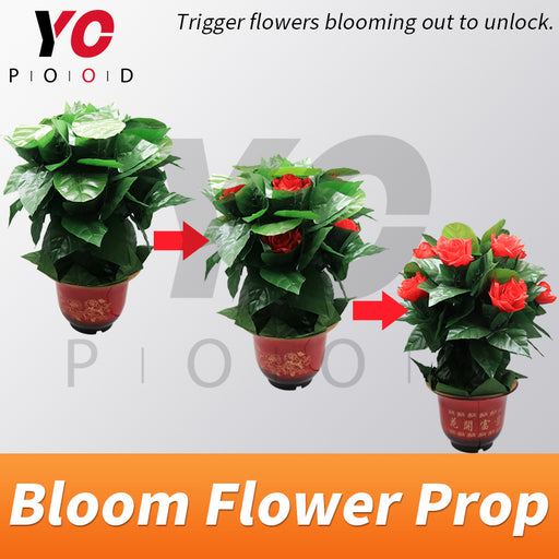 Blooming flower prop escape room game DIY Factory YOPOOD