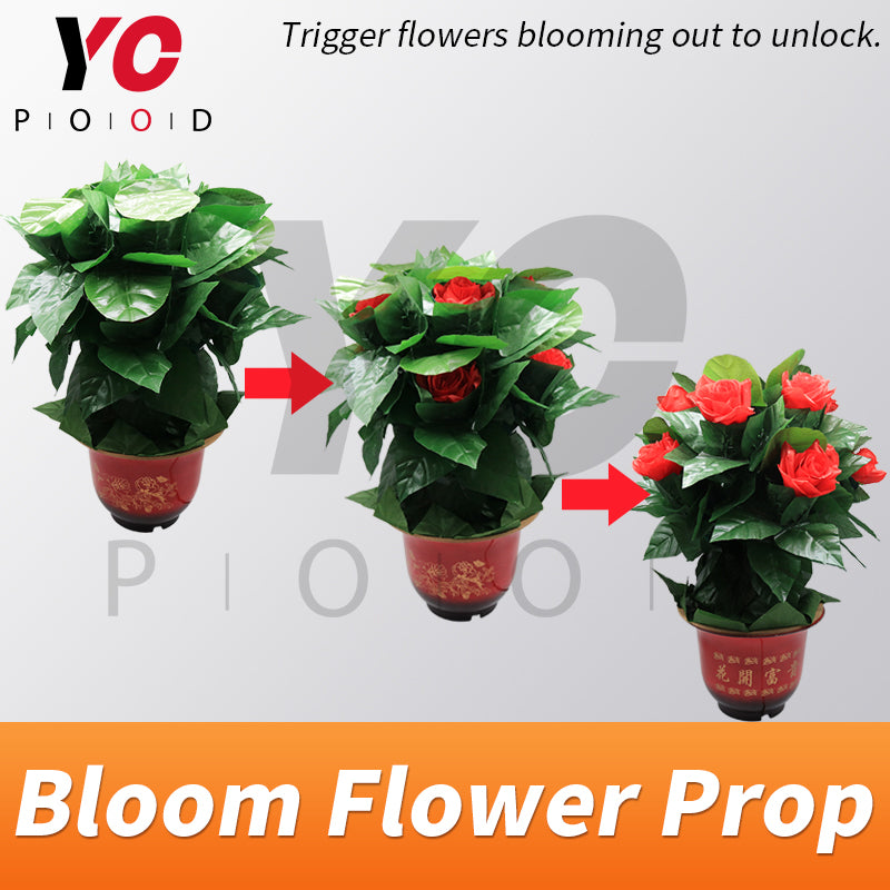 Blooming flower prop escape room game DIY Factory YOPOOD
