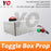 Upgraded Toggle Box Prop Escape Room Supplier DIY Manufacture YOPOOD