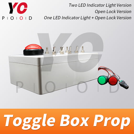 Upgraded Toggle Box Prop Escape Room Supplier DIY Manufacture YOPOOD