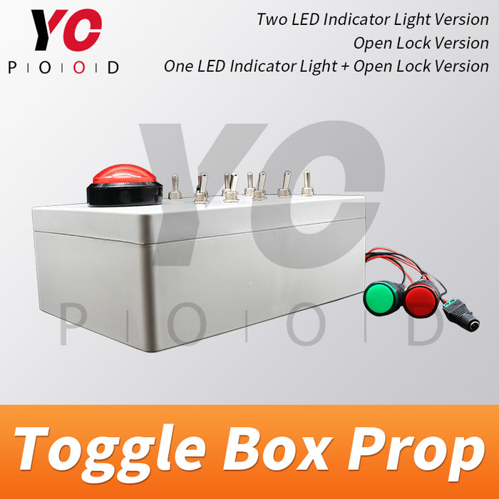 Upgraded Toggle Box Prop Escape Room Supplier DIY Manufacture YOPOOD