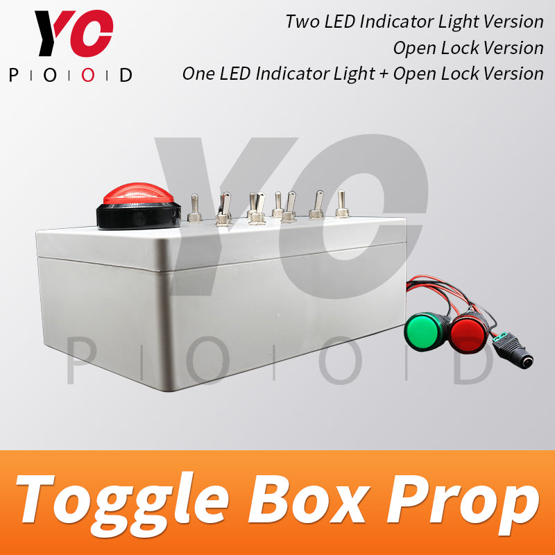 Upgraded Toggle Box Prop Escape Room Supplier DIY Manufacture YOPOOD