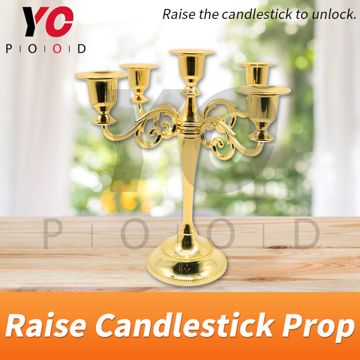 Raise Candlestick Prop Escape Room YOPOOD