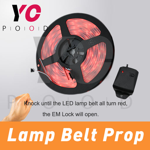 Knock Lamp Belt Prop Escape Room Supplier DIY Manufacture YOPOOD