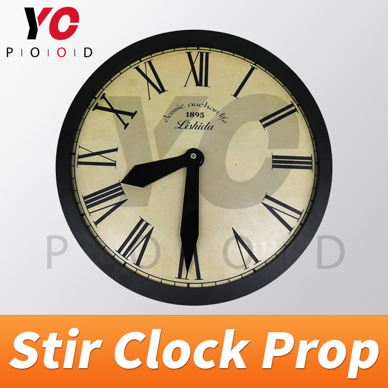 Clock Prop Escape Room in Real Life Game Supplier DIY Manufacture YOPOOD