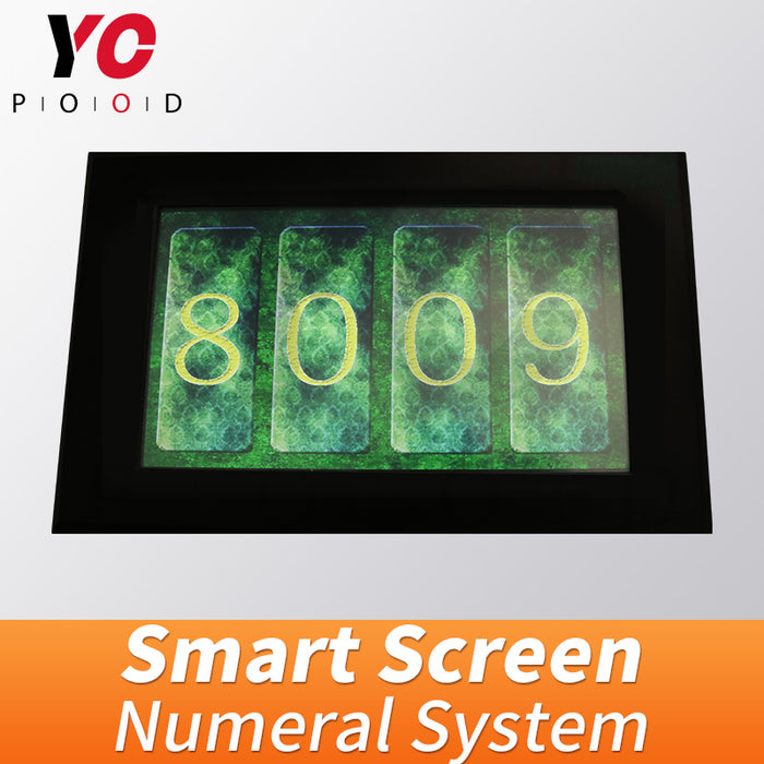 Smart Screen Numeral System Prop escape room DIY Supplier YOPOOD