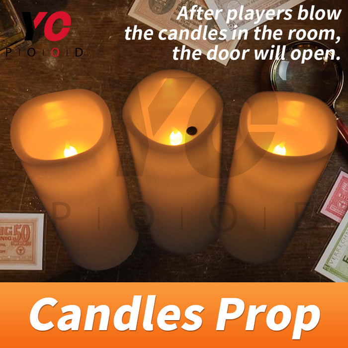 Candles Prop escape room prop game supplier DIY Manufacture YOPOOD