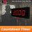 LED Countdown timer Room escape game props DIY supplier YOPOOD