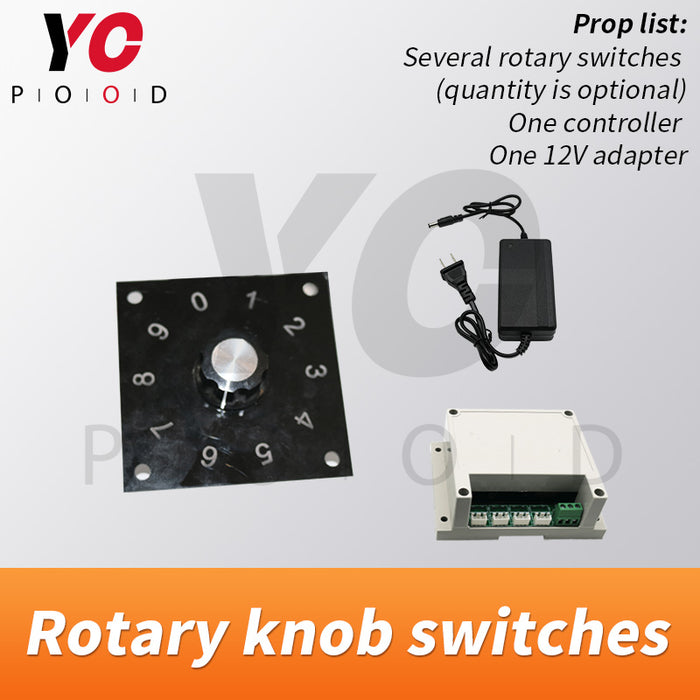 Room escape rotary knob switches turn all knobs to correct position to ...