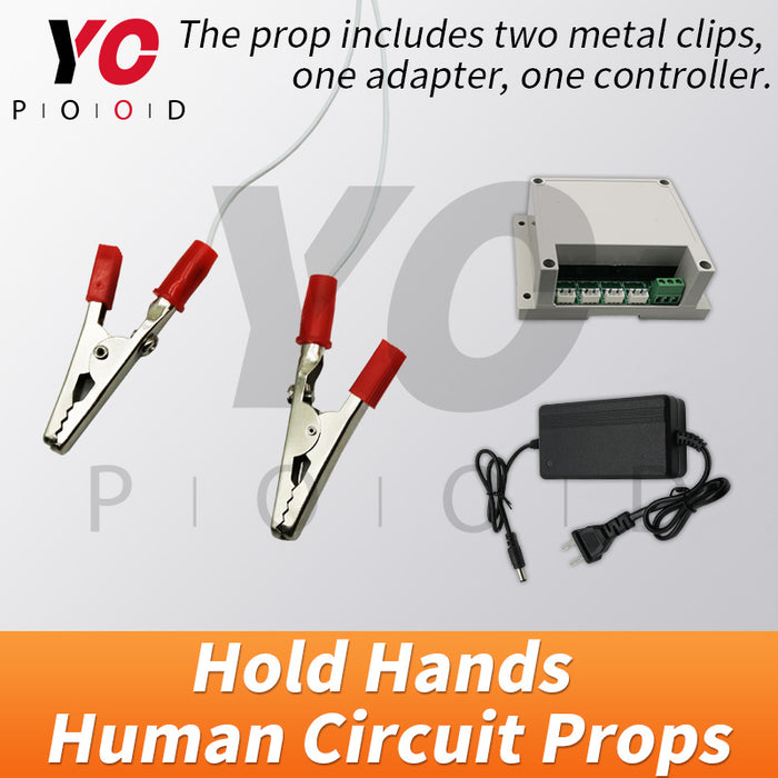 YOPOOD Human Circuit Prop Escape Room Supplier DIY Manufacture Hold Hands