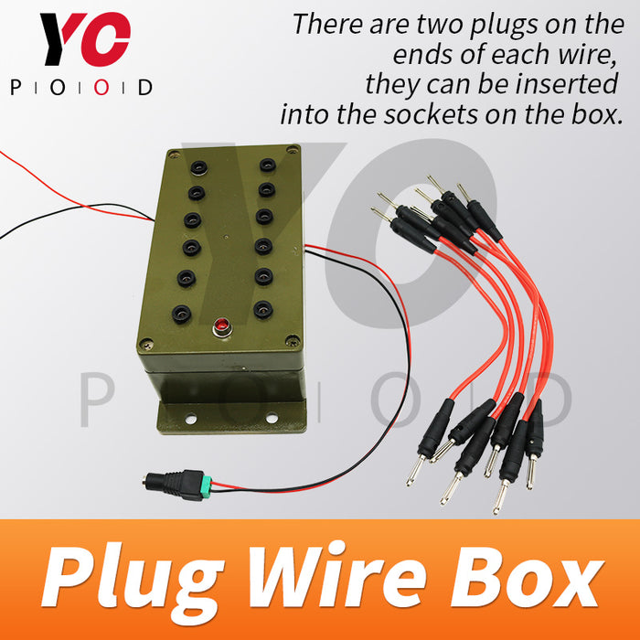 Plug Wire Box from Escape Room Prop Supplier YOPOOD