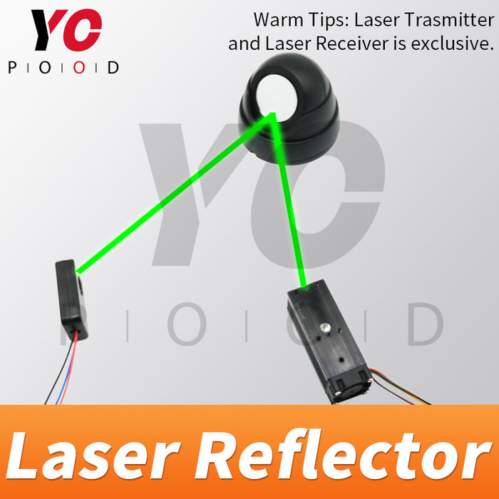 10 pieces/lot Laser reflector Wholesale room escape props Game DIY YOPOOD