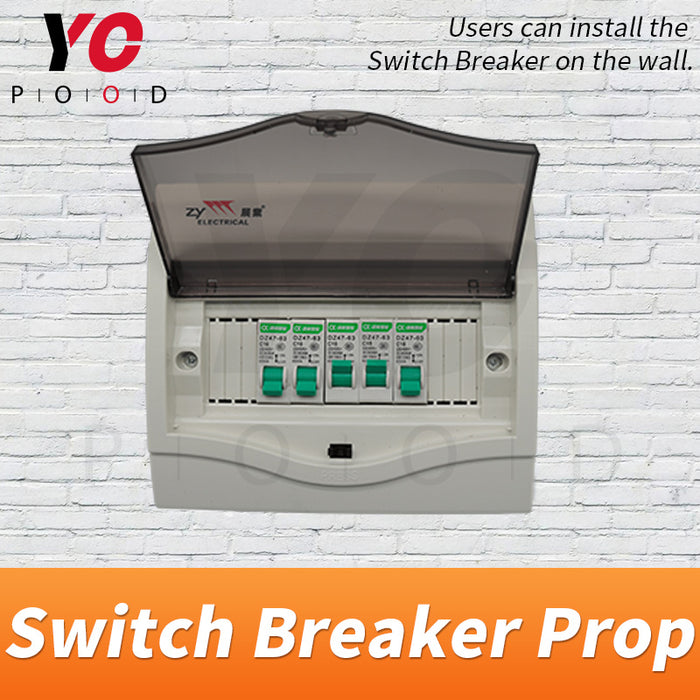 Switch Breaker Prop in real life escape game DIY Factory YOPOOD