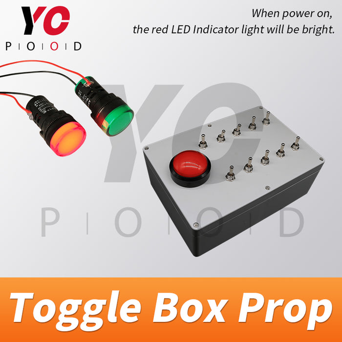Upgraded Toggle Box Prop Escape Room Supplier DIY Manufacture YOPOOD