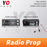 Escape room devices radio prop adjust radio to right channel to get the clue or open lock