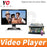 Video player metal button version Room Escape Prop Supplier DIY YOPOOD