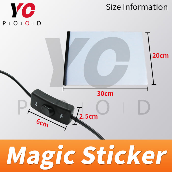 Magic sticker Prop Real life Escape Room Game Supplier DIY YOPOOD