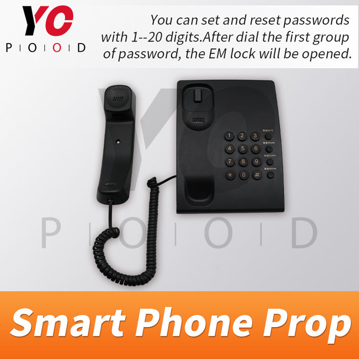 Smart Phone Prop Real life Escape Room Supplier DIY Manufacture YOPOOD