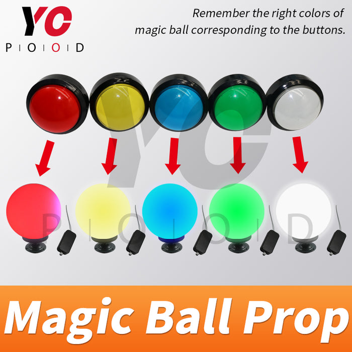Magic Ball Prop Escape game in Takagism room Supplier YOPOOD