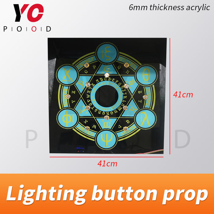 lighting button prop for escape room