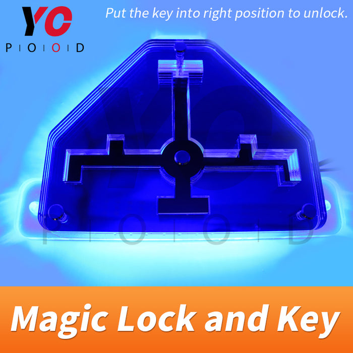 Magic lock and key Escape room props supplier YOPOOD