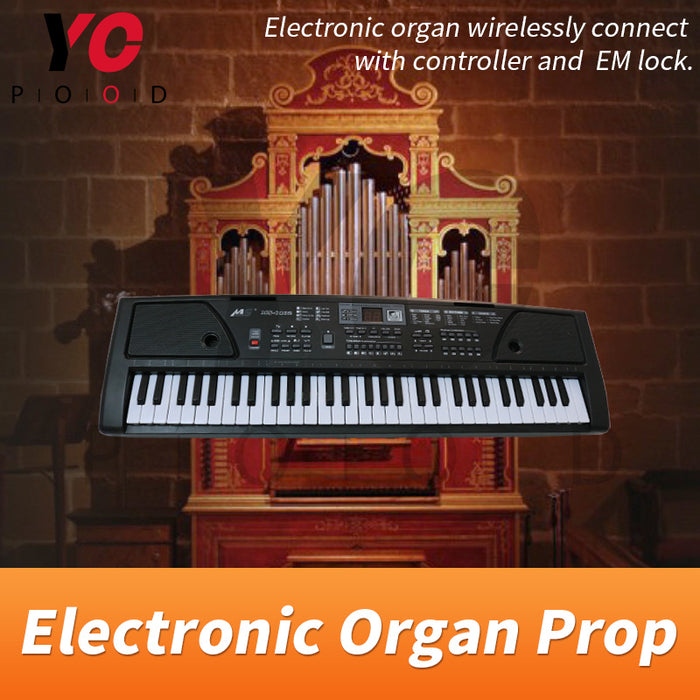 Electronic Organ Prop Real Life Room Escape DIY Manufacture YOPOOD