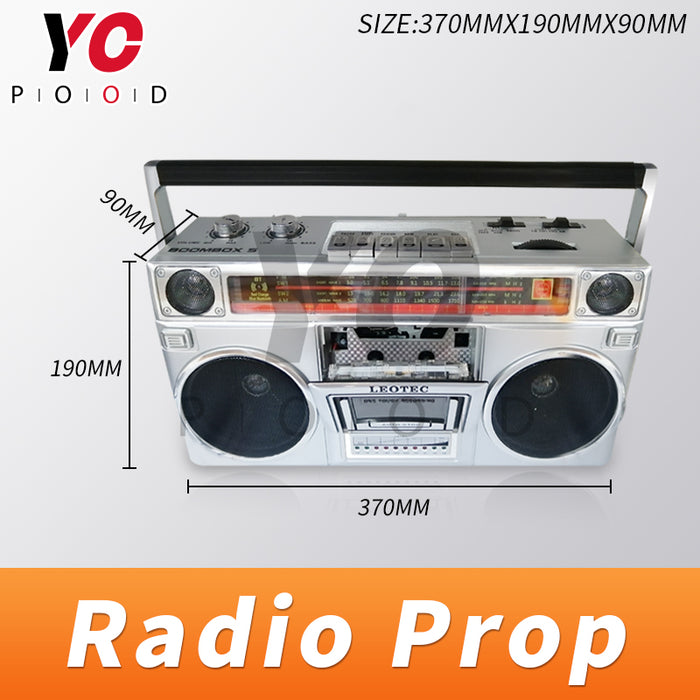 Put Tape in radio to trigger audio playing