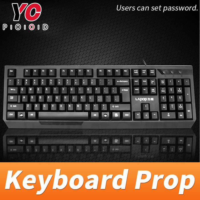 Keyboard Prop escape room game supplier DIY Manufacture YOPOOD