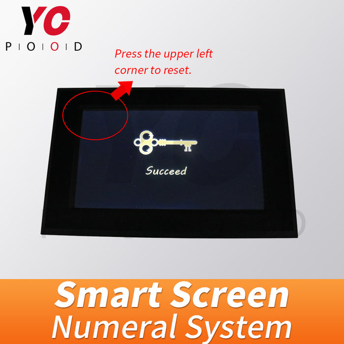 Smart Screen Numeral System Prop escape room DIY Supplier YOPOOD