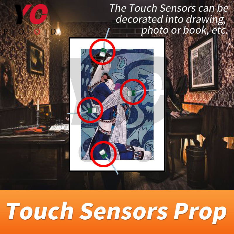 Touch Sensor Prop in Escape Room Supplier DIY Manufacture YOPOOD