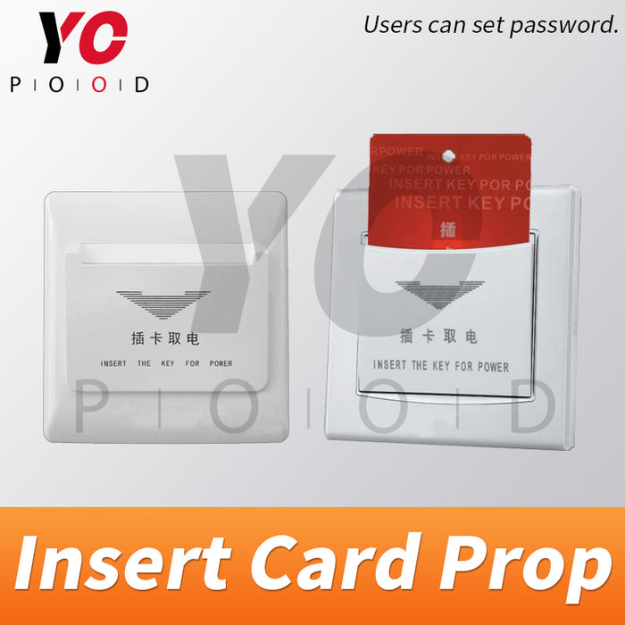 Insert Card Prop takagism real life escape room game DIY YOPOOD