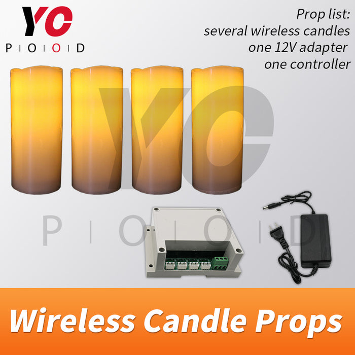 Wireless Candle Prop from Escape Room Supplier DIY Manufacture YOPOOD