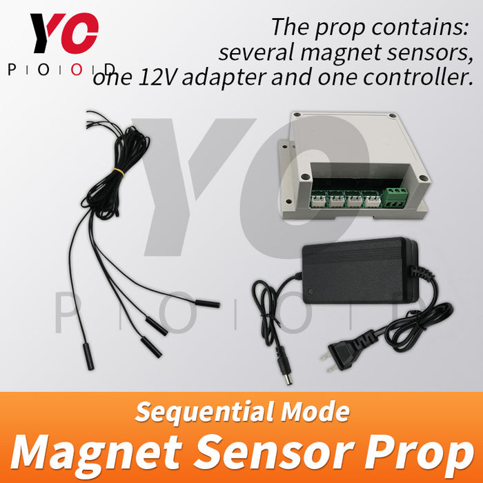 Magnet Sensor Prop Sequential Mode from Escape Room Supplier YOPOOD
