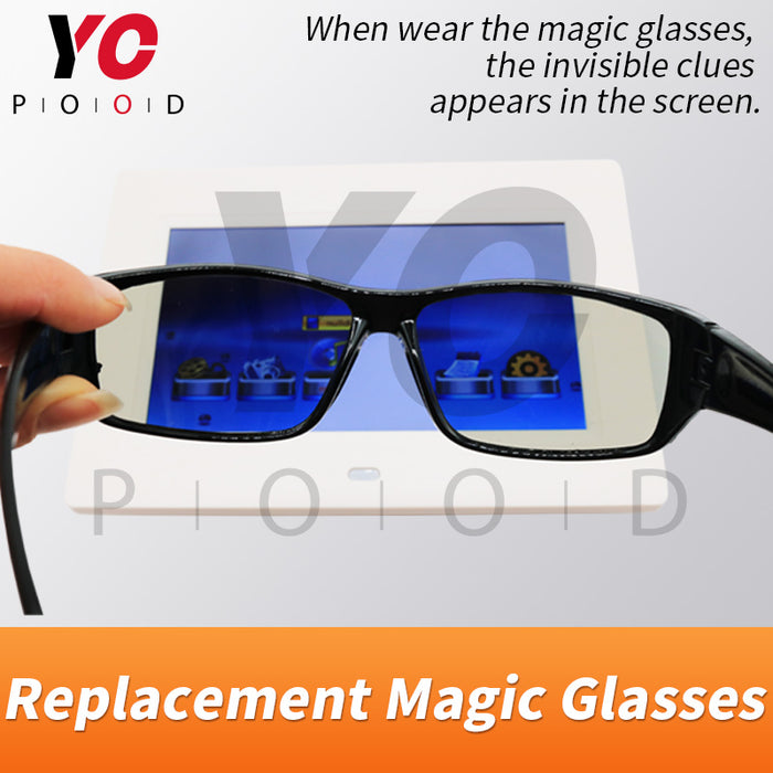 Replacement Glasses parts for Magic Glasses Escape room Prop YOPOOD