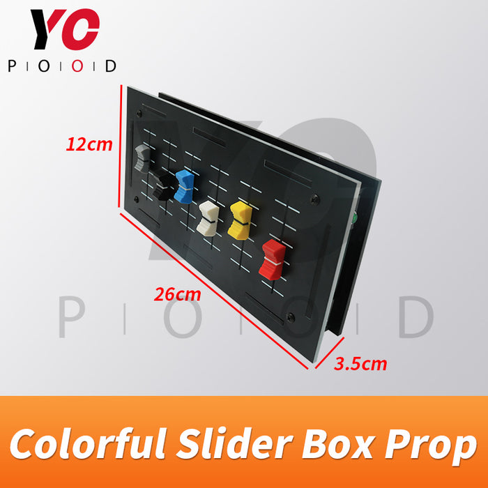 Colorful Slider Box Escape Room Props DIY Manufacture YOPOOD
