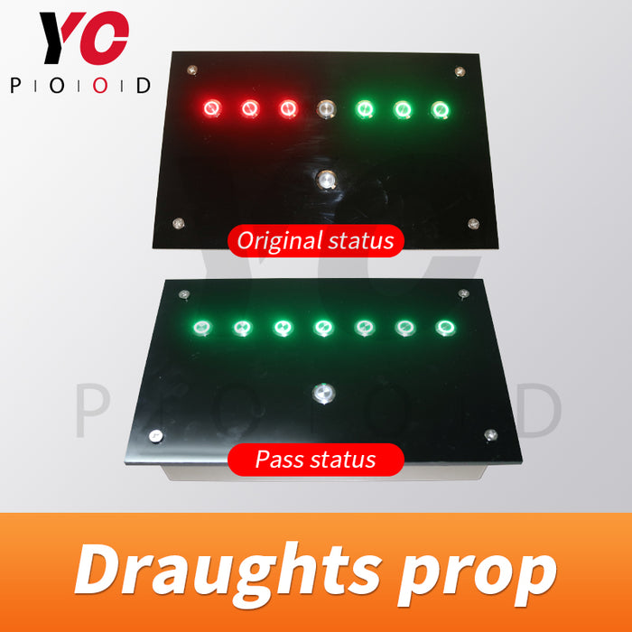Draughts prop chessmen prop real life room escape game prop TAKAGISM game